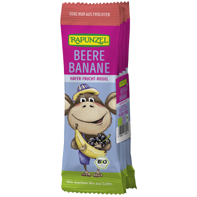 Kinder Hafer-Frucht-Riegel Beere-Banane 4 Stk. (92gr)
